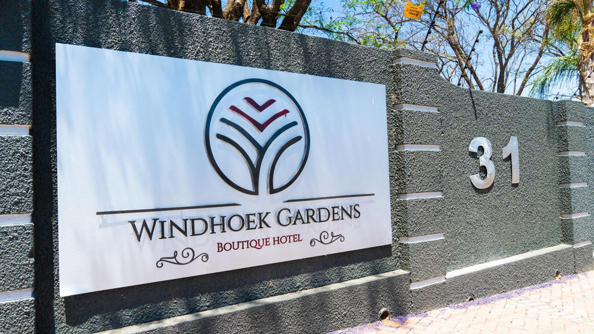 Windhoek Gardens Boutique Hotel Exteriör bild